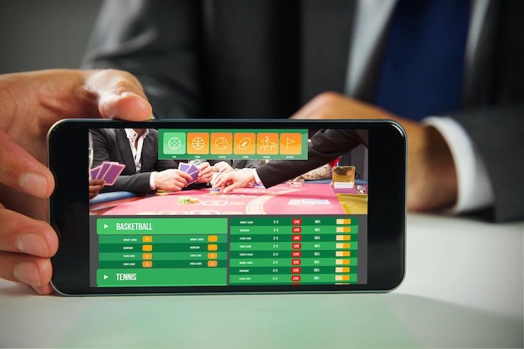 Kartu penawaran spesial bergaya kasino